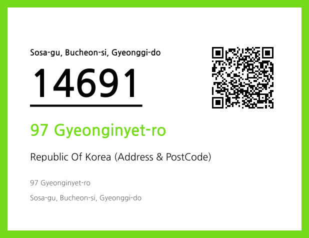 CC BY 4.0 Address and Postal Code QR Code Image (CC BY 4.0)