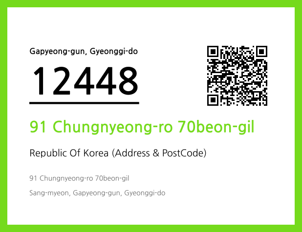 CC BY 4.0 Address and Postal Code QR Code Image (CC BY 4.0)