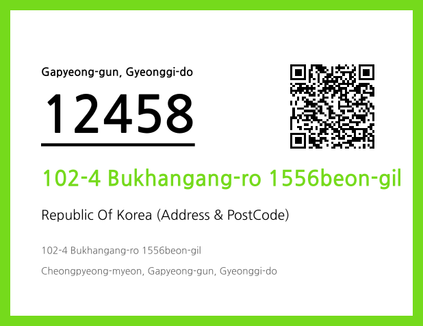CC BY 4.0 Address and Postal Code QR Code Image (CC BY 4.0)