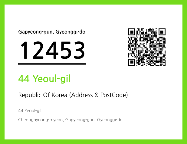 CC BY 4.0 Address and Postal Code QR Code Image (CC BY 4.0)