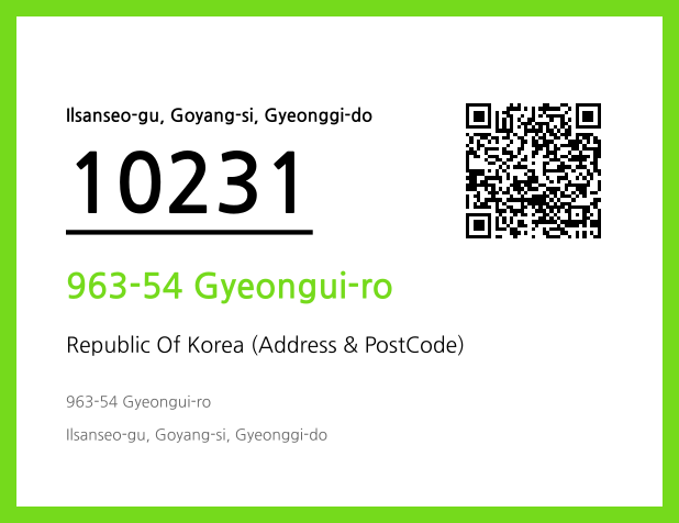CC BY 4.0 Address and Postal Code QR Code Image (CC BY 4.0)