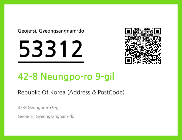 CC BY 4.0 Address and Postal Code QR Code Image (CC BY 4.0)