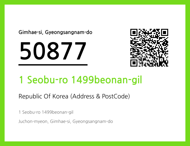 CC BY 4.0 Address and Postal Code QR Code Image (CC BY 4.0)