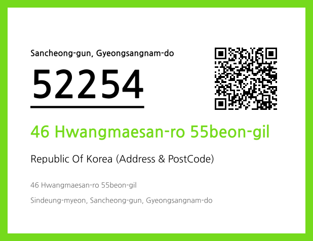 CC BY 4.0 Address and Postal Code QR Code Image (CC BY 4.0)