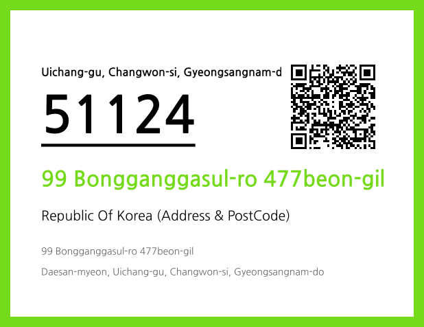 CC BY 4.0 Address and Postal Code QR Code Image (CC BY 4.0)