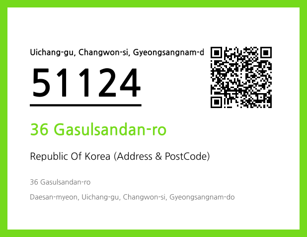 CC BY 4.0 Address and Postal Code QR Code Image (CC BY 4.0)