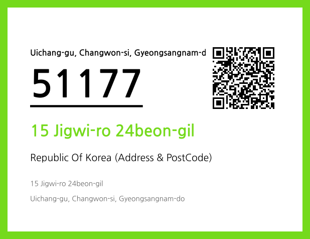 CC BY 4.0 Address and Postal Code QR Code Image (CC BY 4.0)