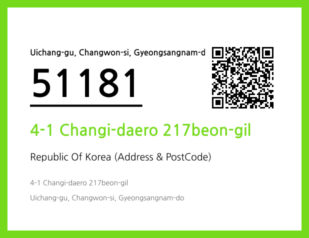 CC BY 4.0 Address and Postal Code QR Code Image (CC BY 4.0)