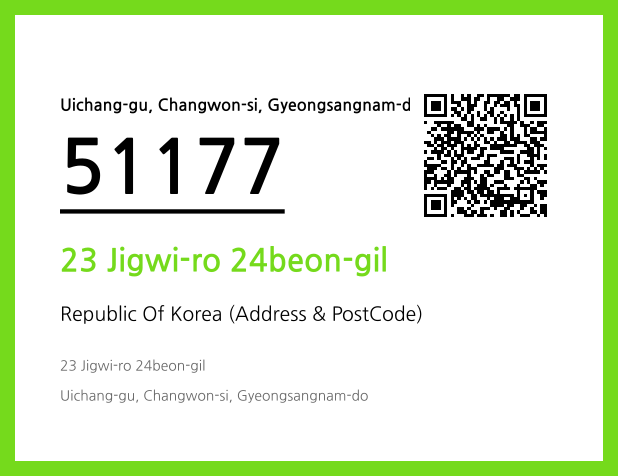 CC BY 4.0 Address and Postal Code QR Code Image (CC BY 4.0)