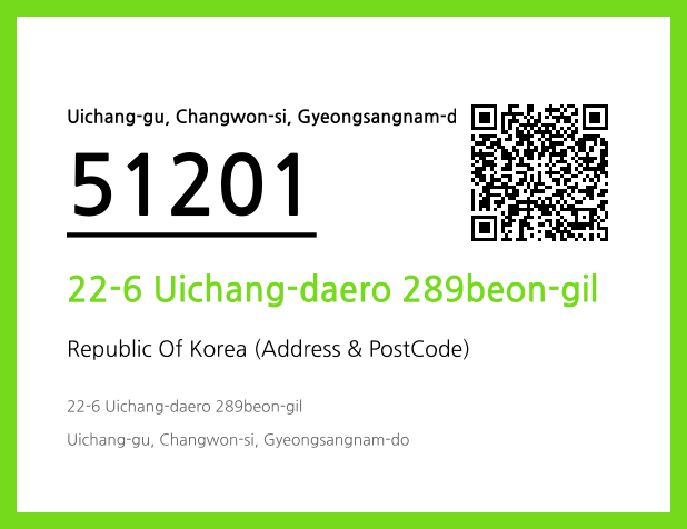 CC BY 4.0 Address and Postal Code QR Code Image (CC BY 4.0)