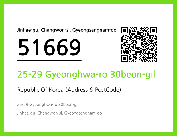 CC BY 4.0 Address and Postal Code QR Code Image (CC BY 4.0)