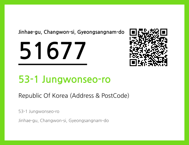 CC BY 4.0 Address and Postal Code QR Code Image (CC BY 4.0)