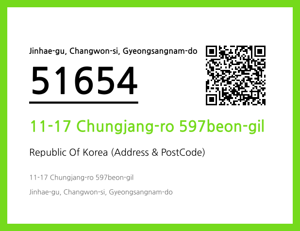 CC BY 4.0 Address and Postal Code QR Code Image (CC BY 4.0)
