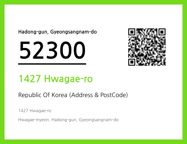 CC BY 4.0 Address and Postal Code QR Code Image (CC BY 4.0)