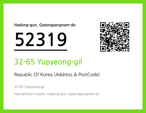 CC BY 4.0 Address and Postal Code QR Code Image (CC BY 4.0)