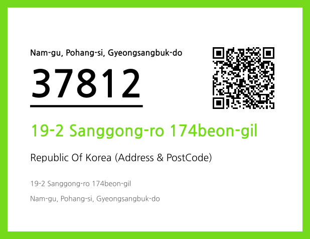 CC BY 4.0 Address and Postal Code QR Code Image (CC BY 4.0)