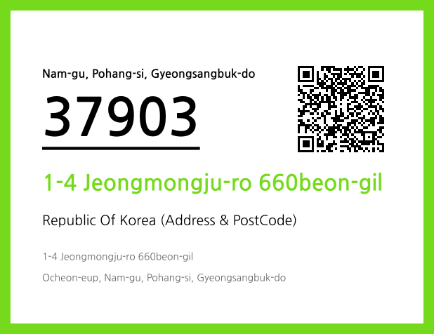 CC BY 4.0 Address and Postal Code QR Code Image (CC BY 4.0)
