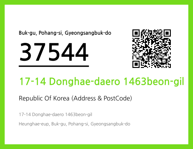 CC BY 4.0 Address and Postal Code QR Code Image (CC BY 4.0)