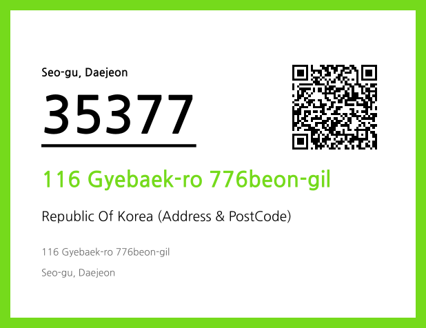CC BY 4.0 Address and Postal Code QR Code Image (CC BY 4.0)
