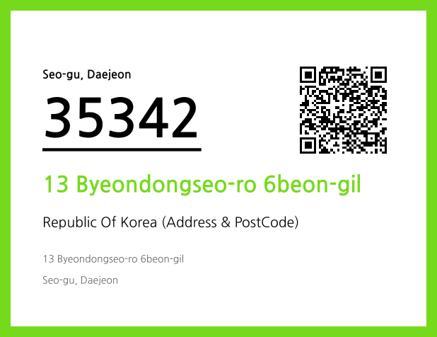 CC BY 4.0 Address and Postal Code QR Code Image (CC BY 4.0)