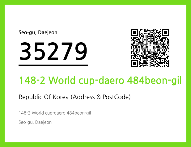 CC BY 4.0 Address and Postal Code QR Code Image (CC BY 4.0)