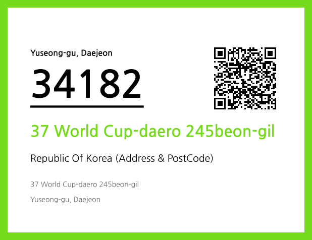 CC BY 4.0 Address and Postal Code QR Code Image (CC BY 4.0)
