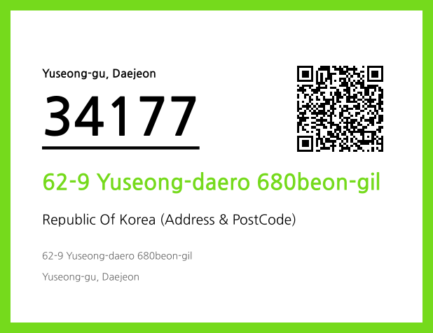 CC BY 4.0 Address and Postal Code QR Code Image (CC BY 4.0)