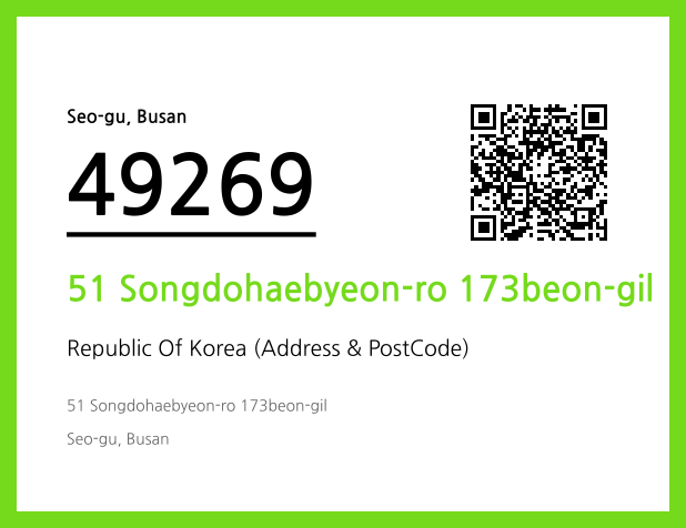 CC BY 4.0 Address and Postal Code QR Code Image (CC BY 4.0)