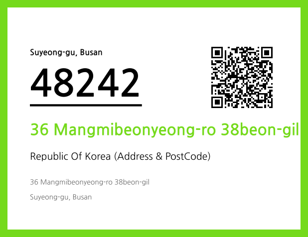 CC BY 4.0 Address and Postal Code QR Code Image (CC BY 4.0)