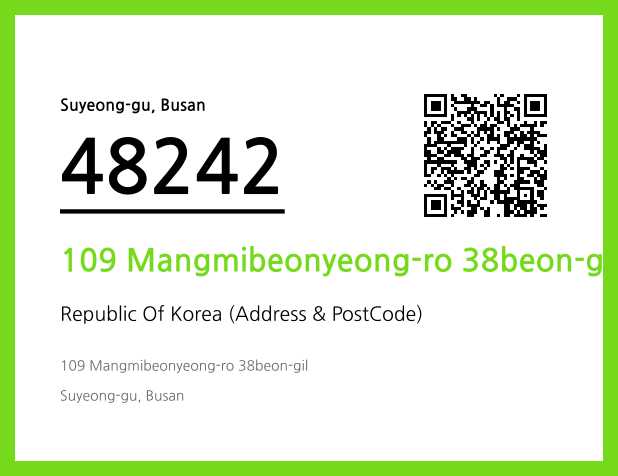 CC BY 4.0 Address and Postal Code QR Code Image (CC BY 4.0)
