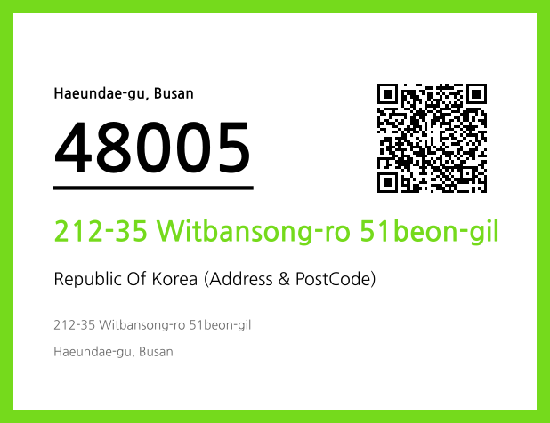 CC BY 4.0 Address and Postal Code QR Code Image (CC BY 4.0)