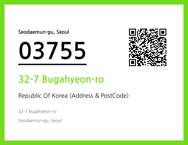 CC BY 4.0 Address and Postal Code QR Code Image (CC BY 4.0)