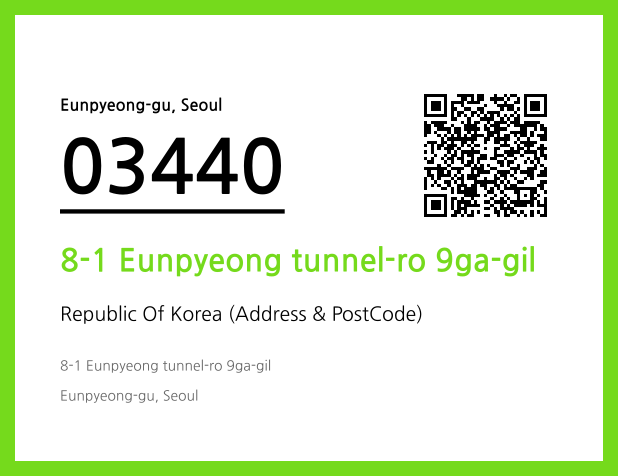 CC BY 4.0 Address and Postal Code QR Code Image (CC BY 4.0)