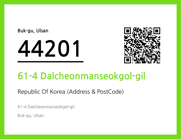 CC BY 4.0 Address and Postal Code QR Code Image (CC BY 4.0)