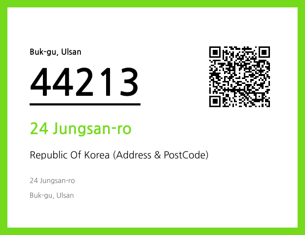 CC BY 4.0 Address and Postal Code QR Code Image (CC BY 4.0)