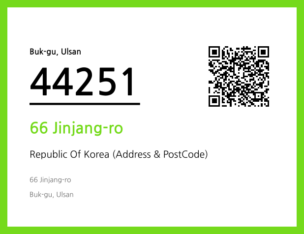 CC BY 4.0 Address and Postal Code QR Code Image (CC BY 4.0)