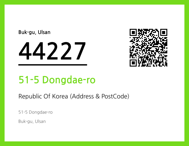CC BY 4.0 Address and Postal Code QR Code Image (CC BY 4.0)