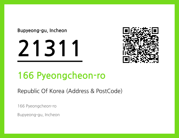 CC BY 4.0 Address and Postal Code QR Code Image (CC BY 4.0)