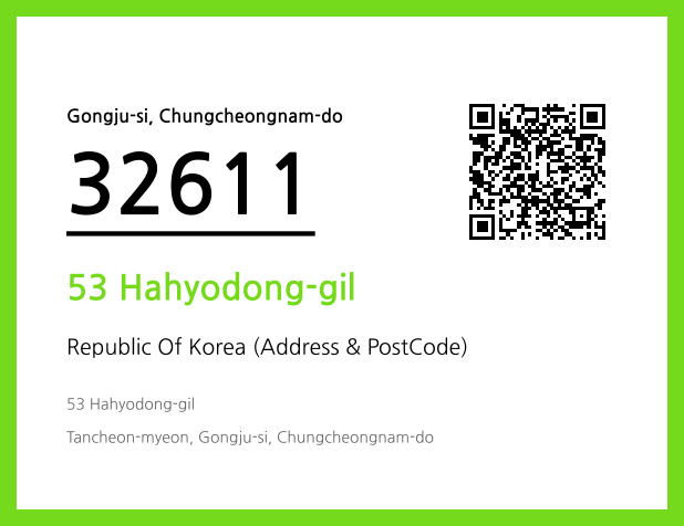 CC BY 4.0 Address and Postal Code QR Code Image (CC BY 4.0)