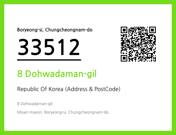 CC BY 4.0 Address and Postal Code QR Code Image (CC BY 4.0)