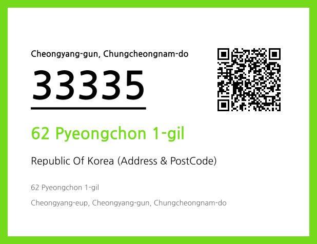 CC BY 4.0 Address and Postal Code QR Code Image (CC BY 4.0)