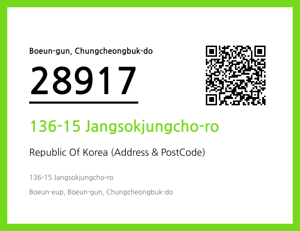 CC BY 4.0 Address and Postal Code QR Code Image (CC BY 4.0)