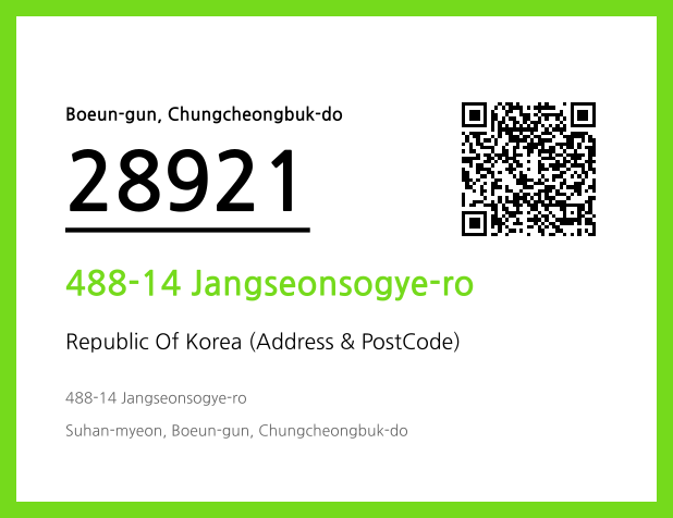 CC BY 4.0 Address and Postal Code QR Code Image (CC BY 4.0)
