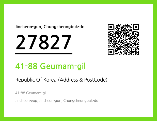CC BY 4.0 Address and Postal Code QR Code Image (CC BY 4.0)