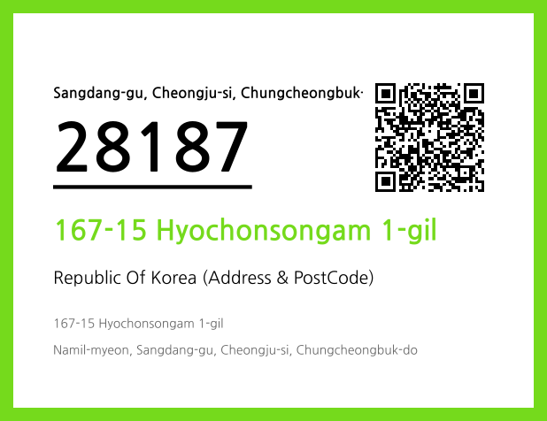 CC BY 4.0 Address and Postal Code QR Code Image (CC BY 4.0)