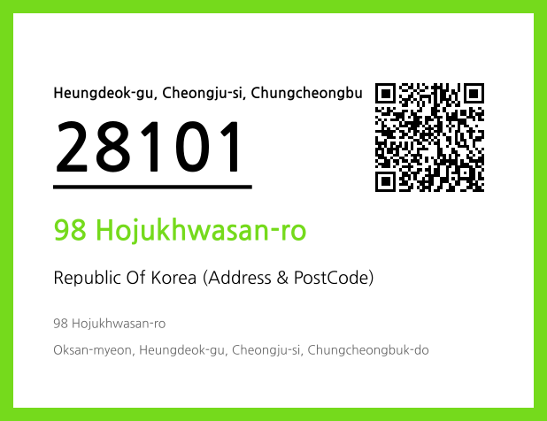 CC BY 4.0 Address and Postal Code QR Code Image (CC BY 4.0)