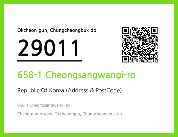 CC BY 4.0 Address and Postal Code QR Code Image (CC BY 4.0)